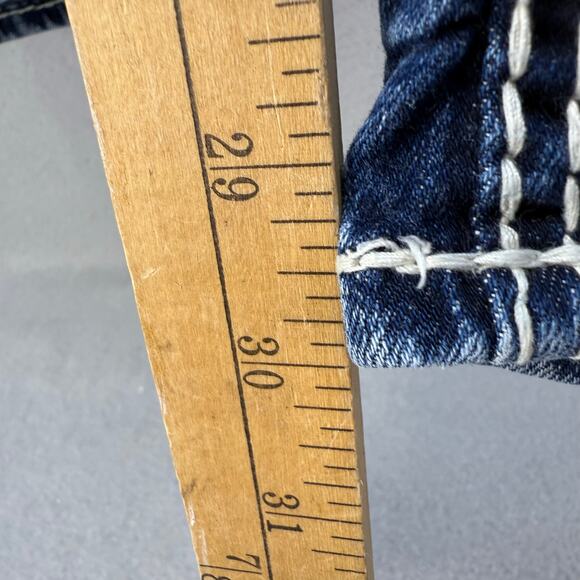 Rock Revival Jeans Women's 27 (4) Blue Hana Skinny Embellished Preppy Western - Picture 15 of 16